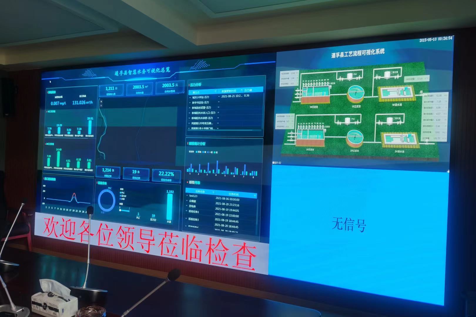 8月21日，深龙软件协作道孚县智慧水务系统正式上线(图1)